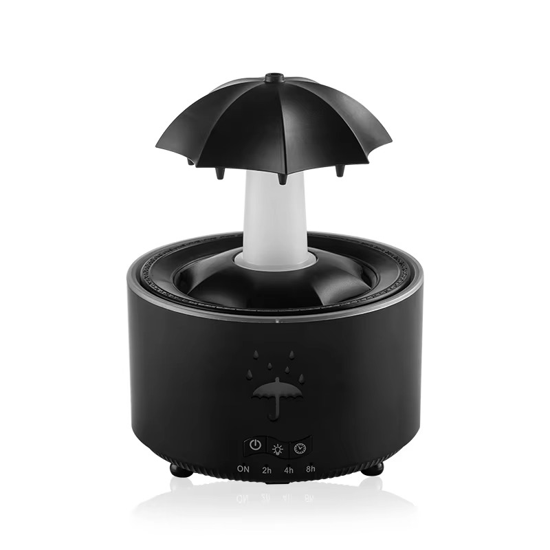 Essential Oil Diffuser BPA-Free | Remote-Controlled Umbrella Design with Timer | Ultrasonic Mist for 200 sq ft Rooms