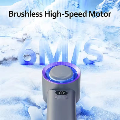 Portable Handheld Fan | USB Rechargeable | 3 Speed Settings | Up to 10-Hour Battery Life
