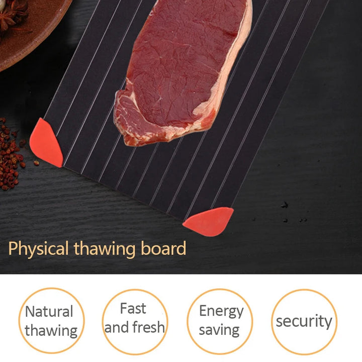 Fast Defrosting Tray Quick Thawing Board for Frozen Food 3