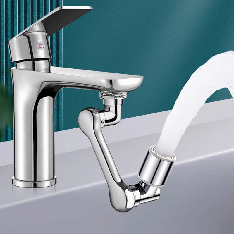 Faucet Adapter with 1080° Swivel Arm | Chrome Rotating Extension Design