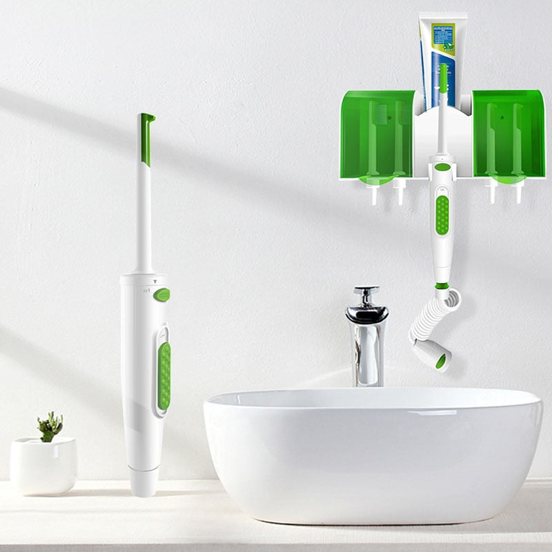 Faucet Water Flosser | 2 or 6 Nozzle Set | No Power Needed, Plug-In Toothbrush & Oral Irrigator for Teeth and Gums