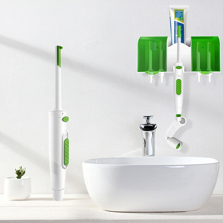 Faucet Water Flosser | 2 or 6 Nozzle Set | No Power Needed, Plug-In Toothbrush &amp; Oral Irrigator for Teeth and Gums