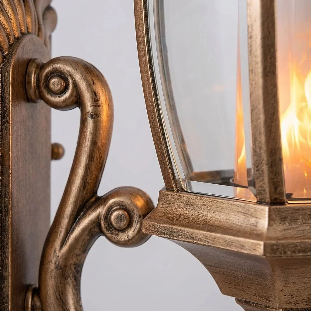 Flame-Effect LED Lantern | Flickering Glow, Screw Fit Base