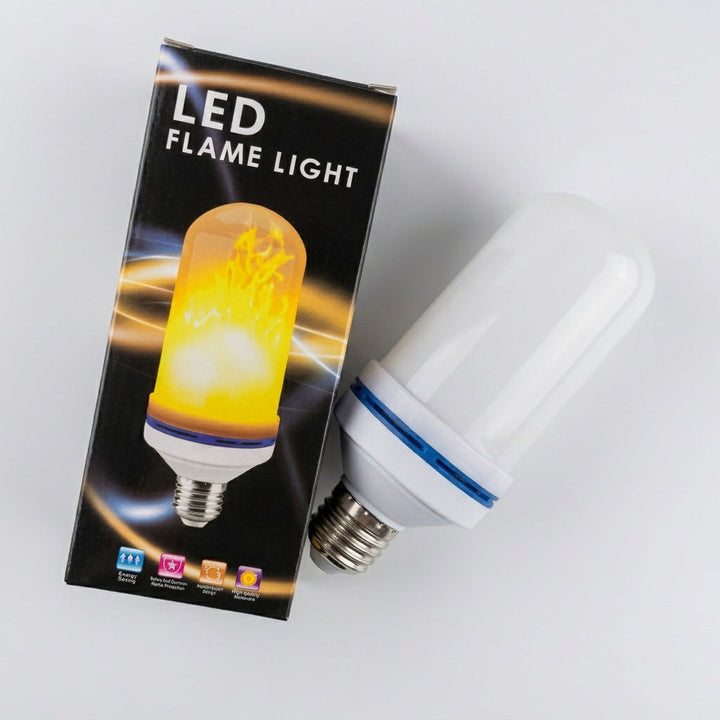 Flame-Effect LED Lantern | Flickering Glow, Screw Fit Base