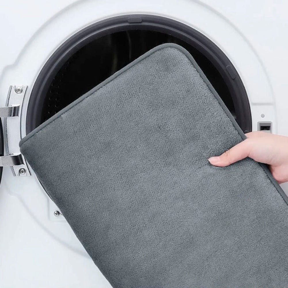 Memory Foam Bath Mat Non-Slip Rubber Backed Washable 5