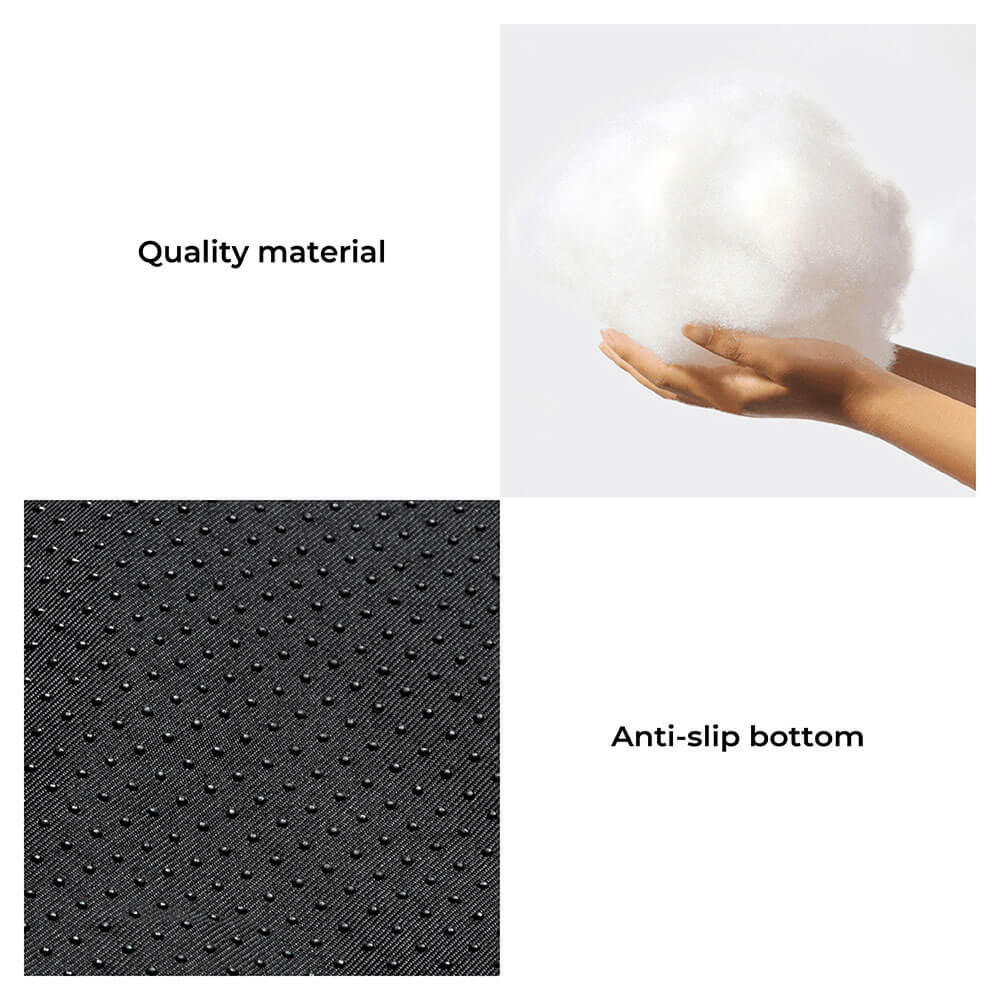 Fluffy Calming Dog Bed | Non-Slip Base | Machine Washable | 4 Sizes | Sofa Mat