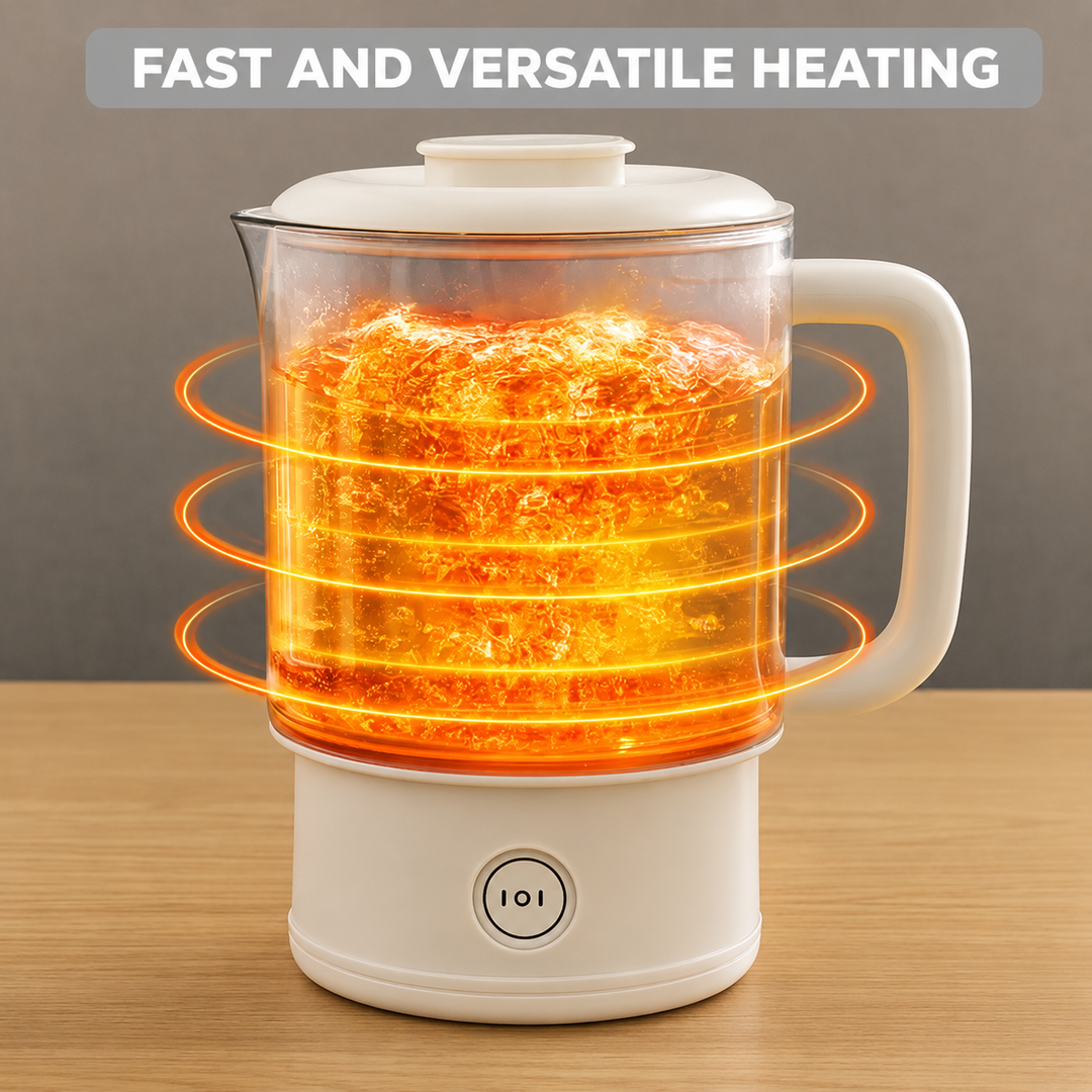 Foldable Travel Electric Kettle | Collapsible With A Lid