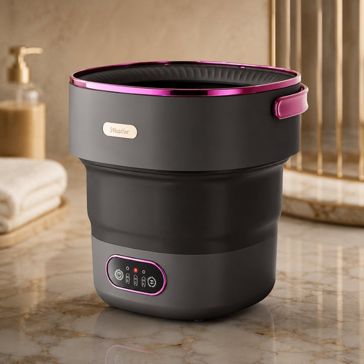 Foldable Washing Machine | 5 Wash Modes | 40dB Quiet Operation | Compact &amp; Portable