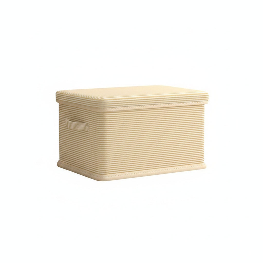 Foldable Storage Box with Lid Collapsible Indoor Organizer 7