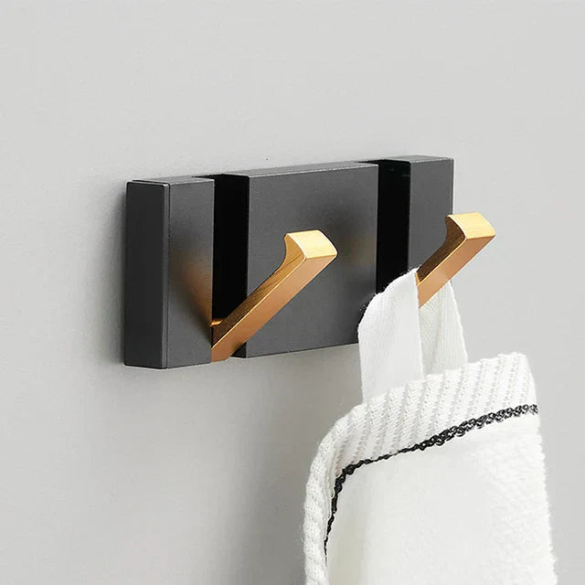 Foldable Wall Coat Hooks – Space Saving Heavy Duty Door &amp; Bathroom Robe Hook 0