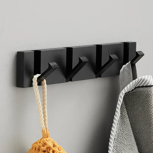 Foldable Wall Coat Hooks – Space Saving Heavy Duty Door &amp; Bathroom Robe Hook 11