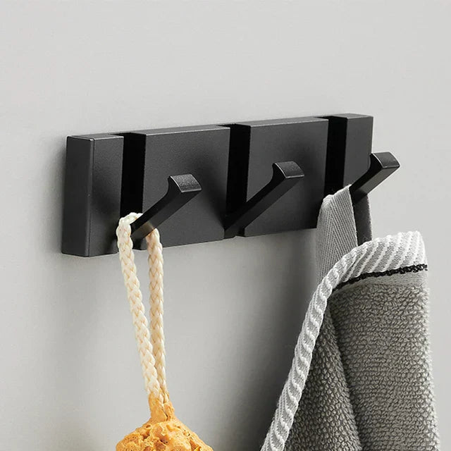 Foldable Wall Coat Hooks – Space Saving Heavy Duty Door &amp; Bathroom Robe Hook 14