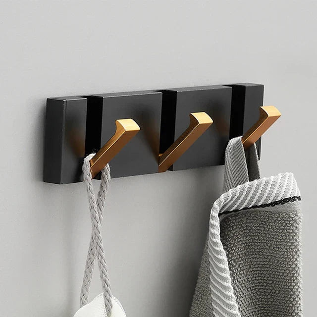 Foldable Wall Coat Hooks – Space Saving Heavy Duty Door &amp; Bathroom Robe Hook 8