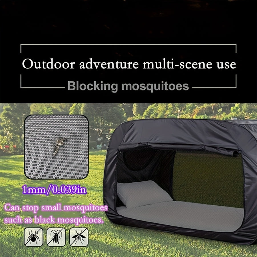 Folding Tent Bed | Privacy Blackout Canopy Design