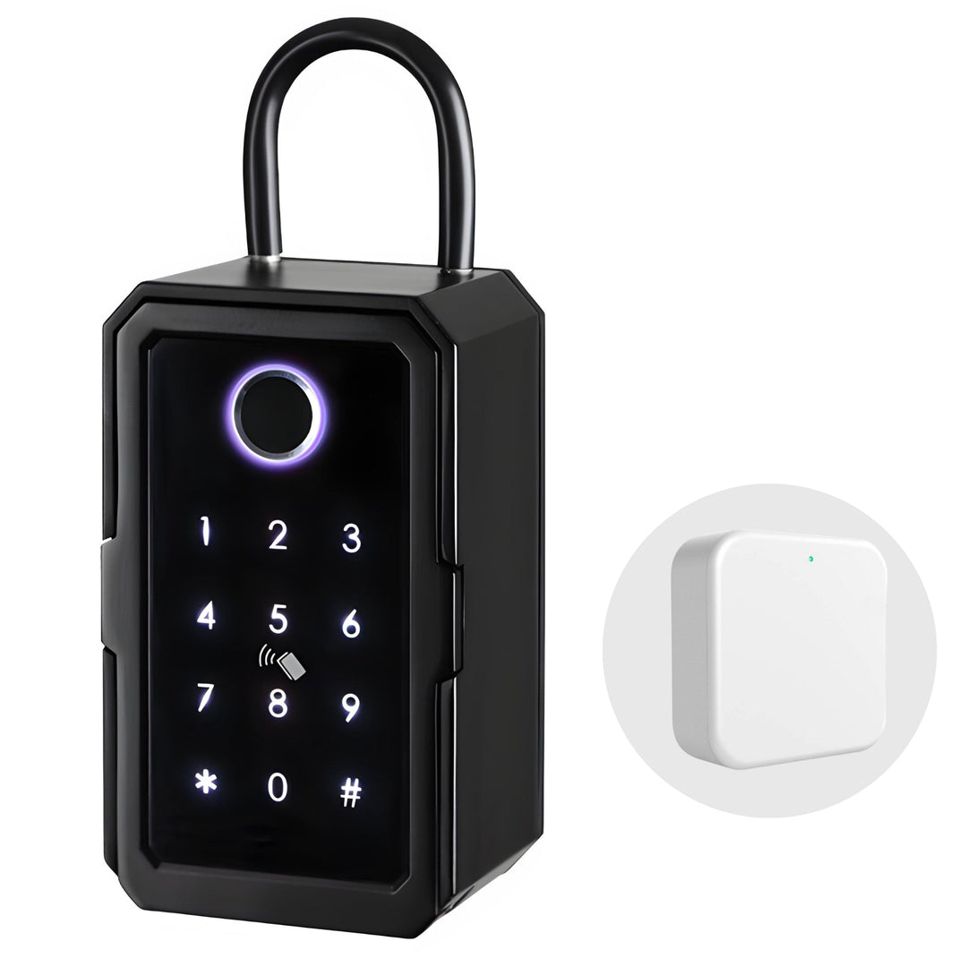 Forti | Smart Lockbox | Wi-Fi Enabled Key Storage with Fingerprint Access