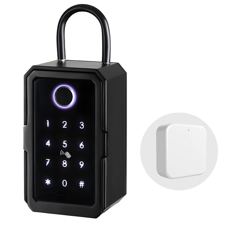Forti | Smart Lockbox | Wi-Fi Enabled Key Storage with Fingerprint Access