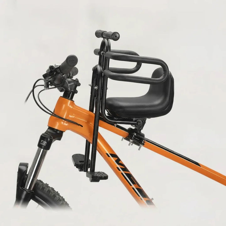 Front Child Bike Seat | Foldable Carbon Steel Mount