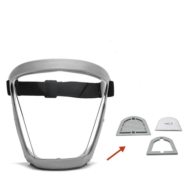 Full Face Shield | ShieldAura Anti-Fog Protective Face Mask