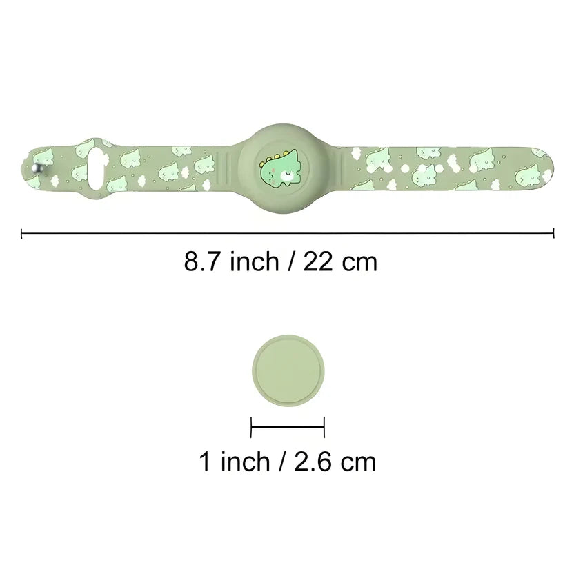GPS Kids Wristband | Adjustable Silicone Tracker Holder