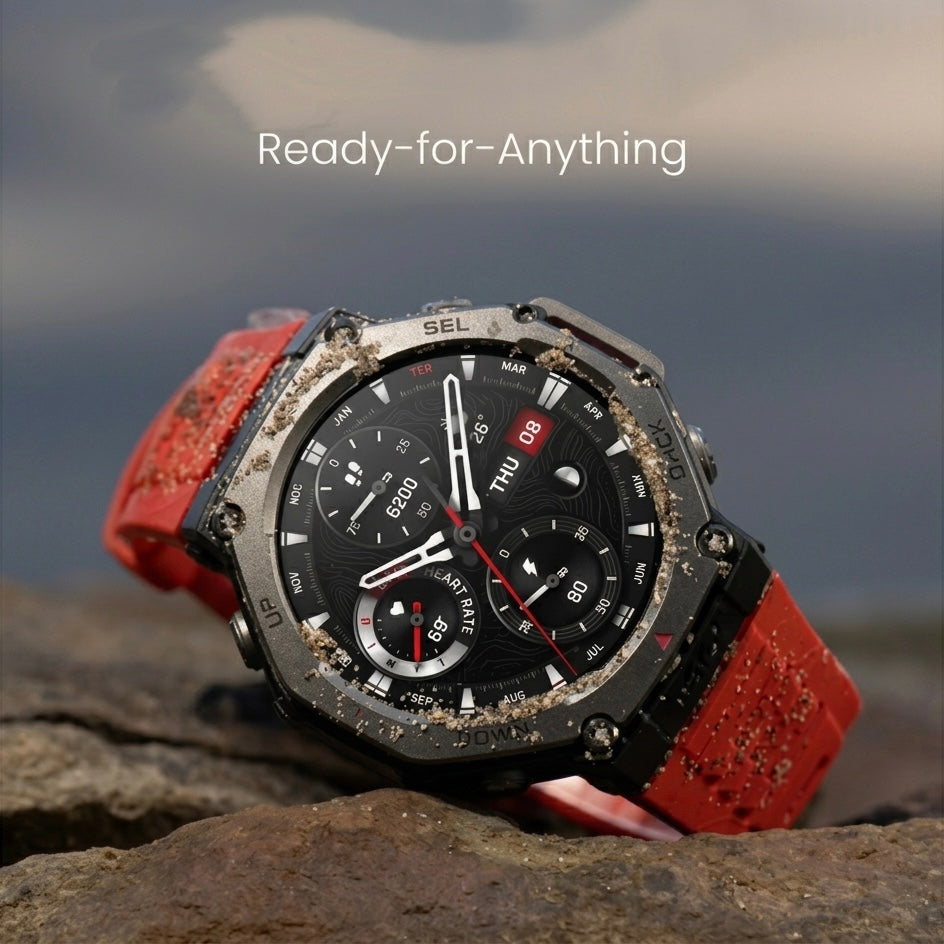 GPS Sport Watch | AMOLED Display | Multi-Satellite | 170+ Sports Modes | 5ATM Waterproof