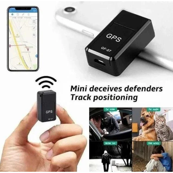 GPS Tracker Mini Magnetic | Real-Time Tracking, SIM &amp; Micro SD Slot | Vehicle, Motorcycle, Bicycle &amp; Pet Tracking