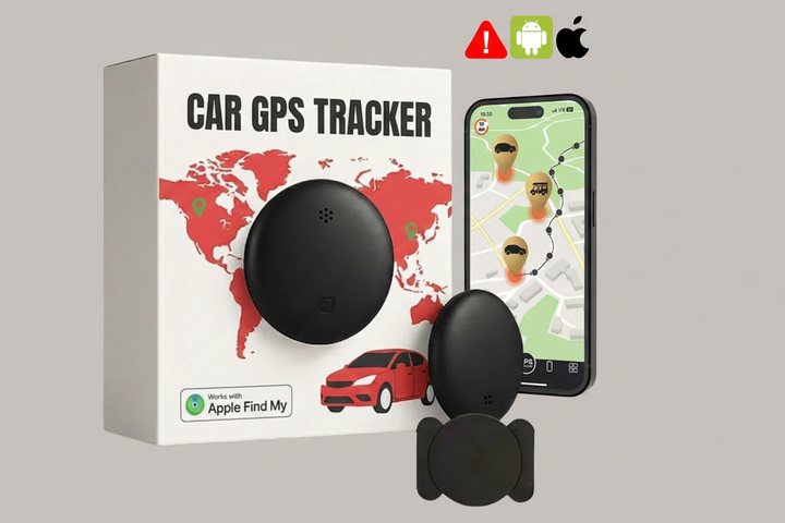 GPS Vehicle Tracker | Real-Time 24/7 Location Tracking | No Monthly Fees, Long-Life Battery, Compact Discreet Design