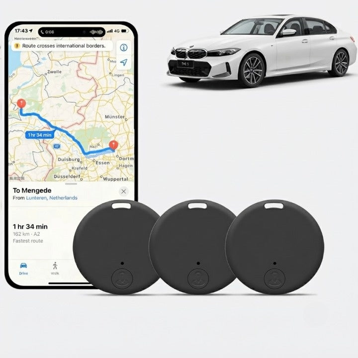 GPS Tracker Magnetic Key and Vehicle Locator - Set of 3 0
