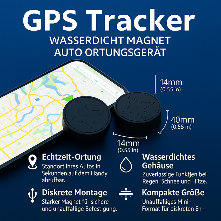 Compact GPS Vehicle Tracker | Real-Time Location Tracking | Magnetic Mount, Rechargeable Battery &amp; Weather-Resistant Housing 3