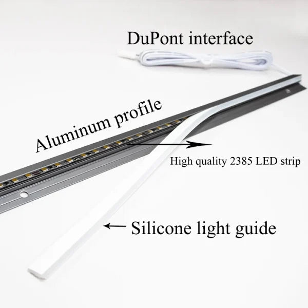 Cuttable Linkable LED Under Cabinet Light Bar 12V Strip 7