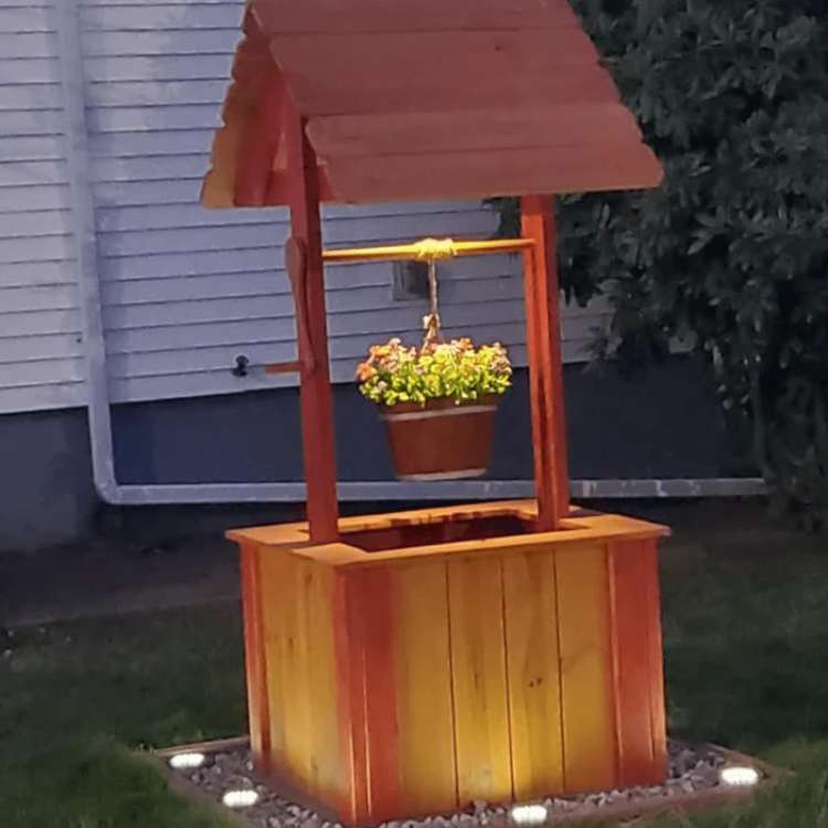 Garden Lights | Low Domed Bodies, Solar Panel On Top