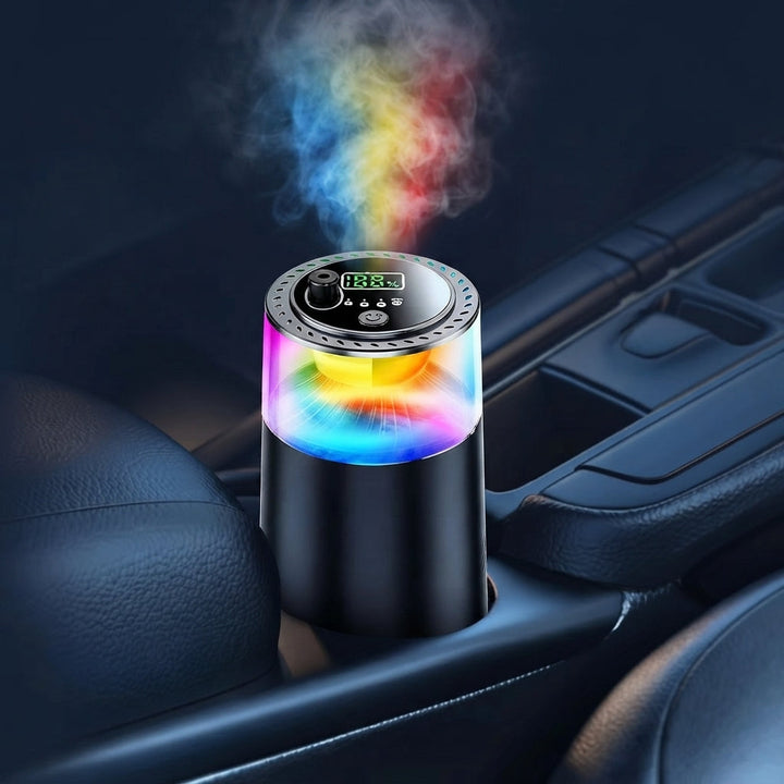 Car Aroma Diffuser Rechargeable USB-C Ultrasonic with Starry Sky Projection 1