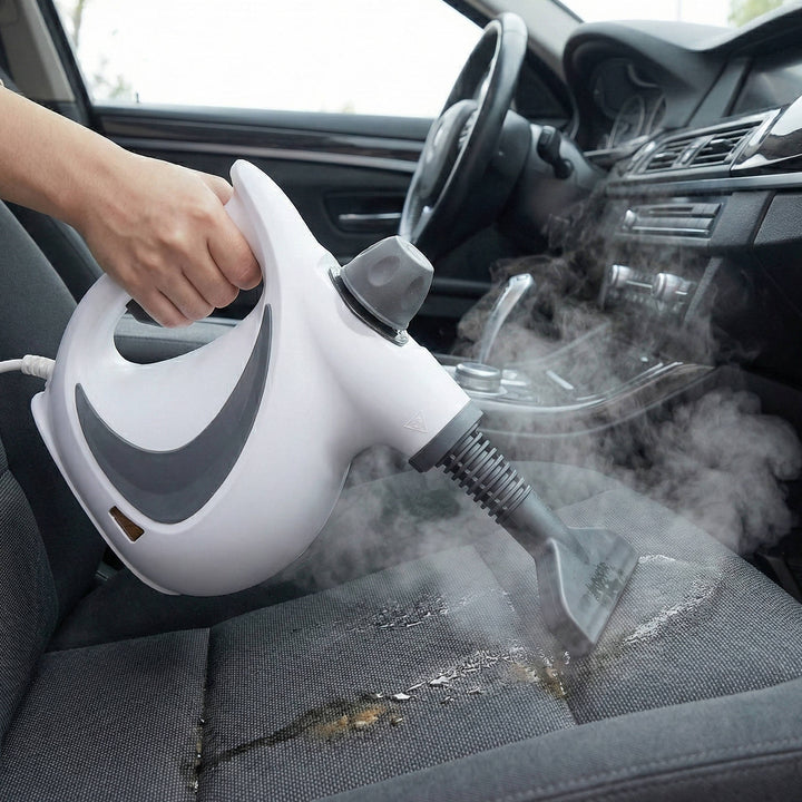 Handheld Steam Cleaner 1050W | 3 Bar High Pressure Steam Ready in 15 Seconds | 4 Brush Heads for Multi-Surface Cleaning 2