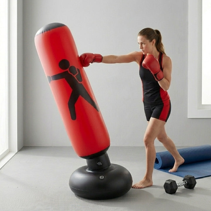 Free-Standing Inflatable Punching Bag Water-Filled Base 2