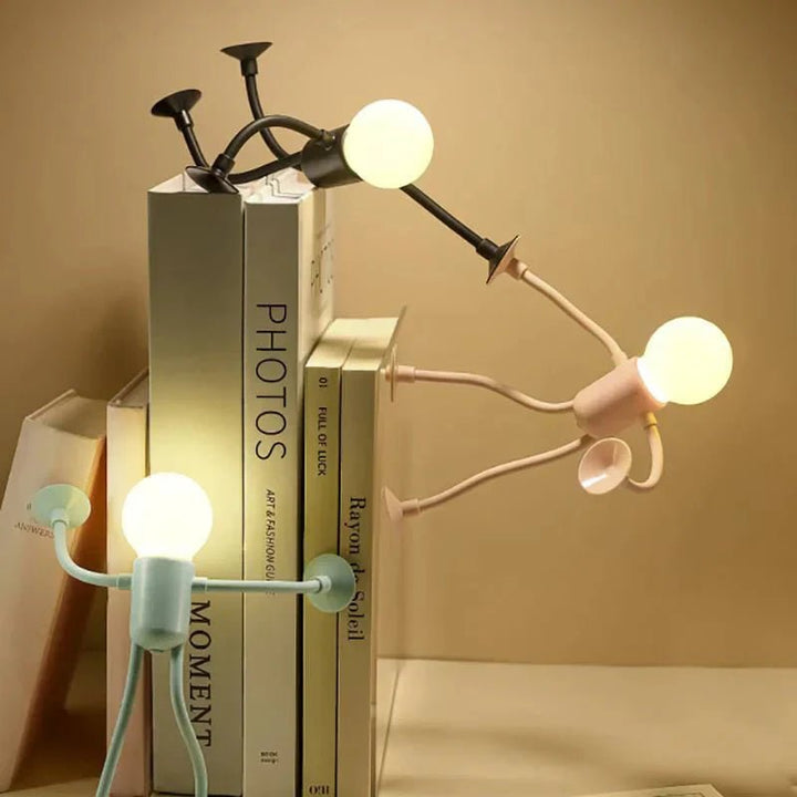 Gentle Glow LED Lamp | Flexible USB Suction-Cup Night Light