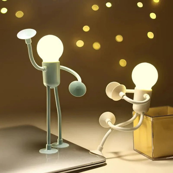 Gentle Glow LED Lamp | Flexible USB Suction-Cup Night Light