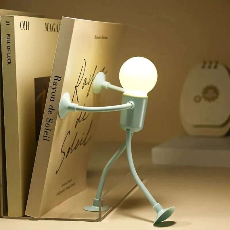 Gentle Glow LED Lamp | Flexible USB Suction-Cup Night Light