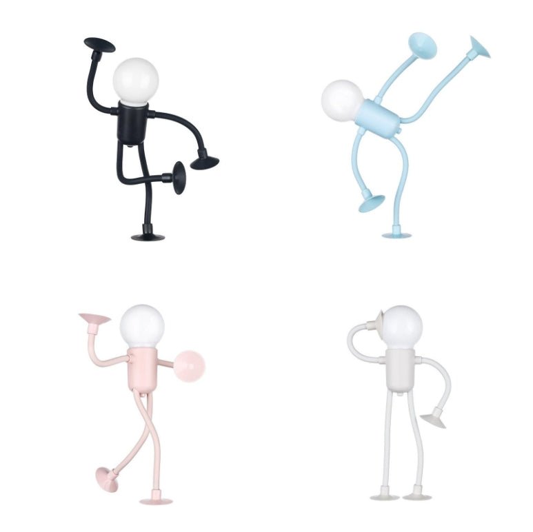 Gentle Glow LED Lamp | Flexible USB Suction-Cup Night Light
