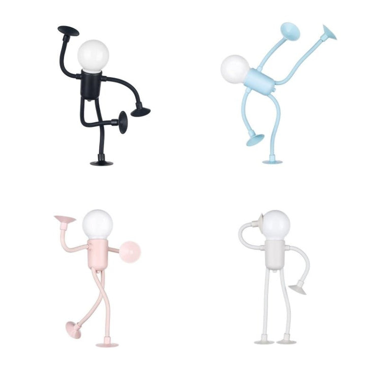 Gentle Glow LED Lamp | Flexible USB Suction-Cup Night Light