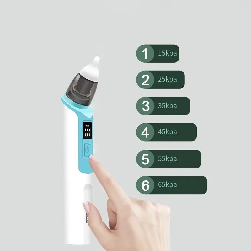 Gentle Relief | Baby Nasal Aspirator with Anti-Reflux Mechanism | Portable Design for Easy Congestion Relief 3