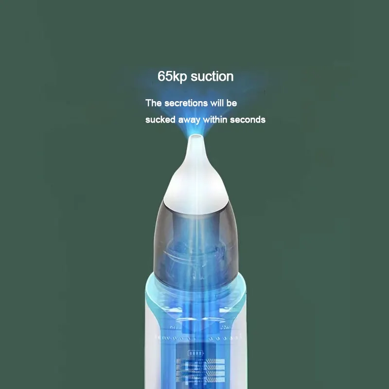 Gentle Relief | Baby Nasal Aspirator with Anti-Reflux Mechanism | Portable Design for Easy Congestion Relief 4