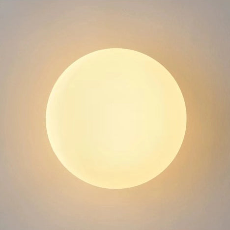 Glass wall lamp round with G9 socket – Modern spherical shape 5