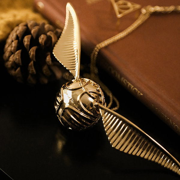 Golden Winged Orb Ring Box | Luxury Movable Wings Jewellery Case