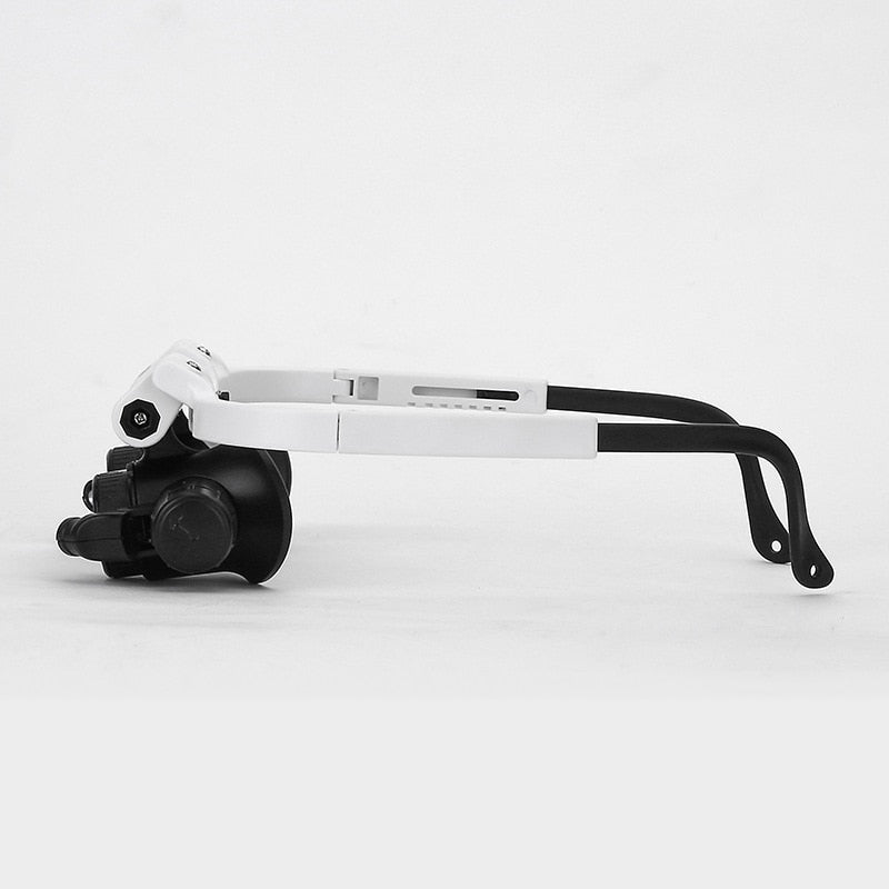 LED Magnifier Lamp Adjustable Lightweight with 3 Magnification Levels 4
