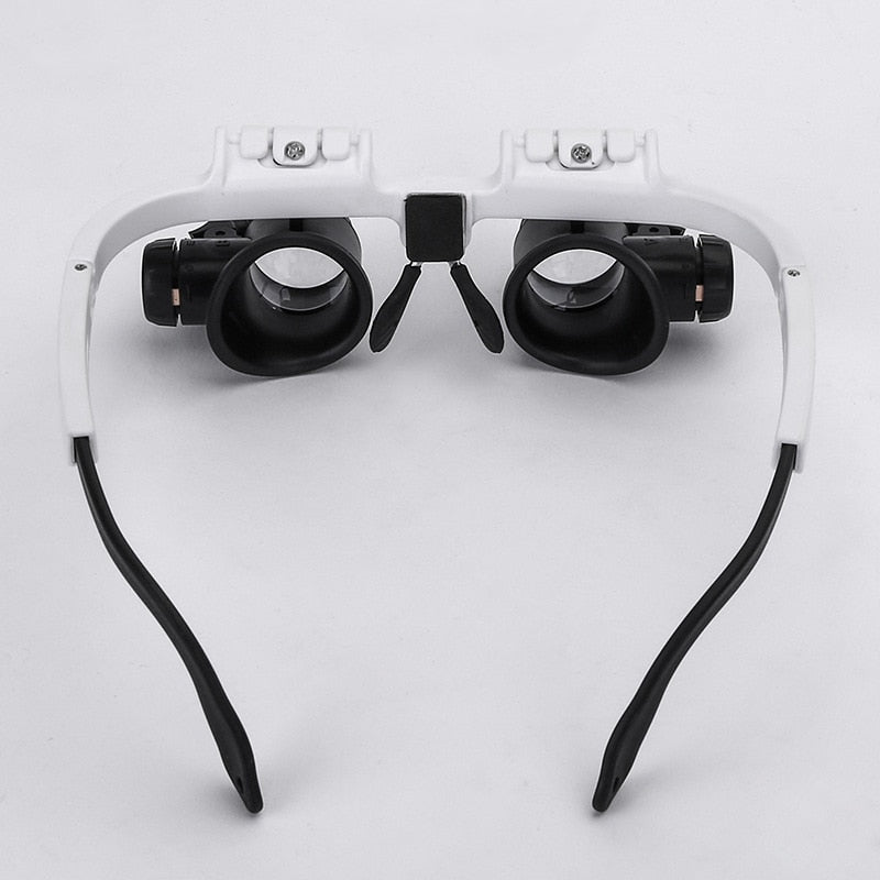 LED Magnifier Lamp Adjustable Lightweight with 3 Magnification Levels 3