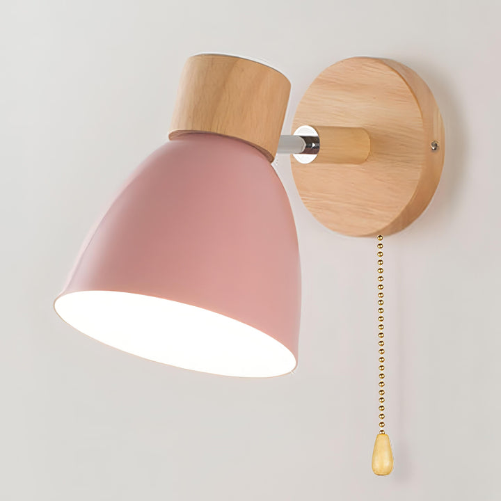 Scandinavian Wall Light Switch E27 Bedside Hallway Lamp 4