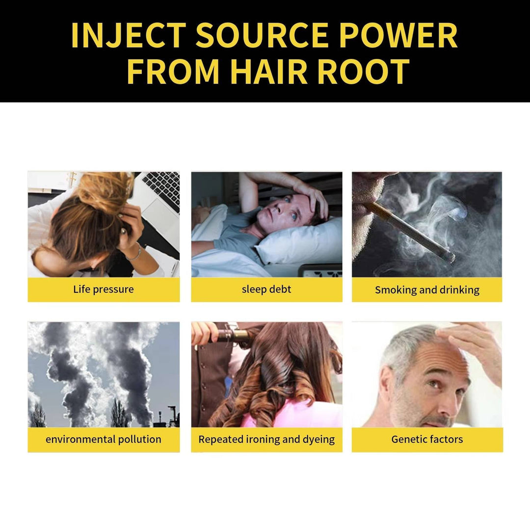 Hair Colour Shampoo for Grey Coverage | Ginseng, Ginger &amp; Aloe Extract | Chemical-Free, Colours Hair in 10 Minutes