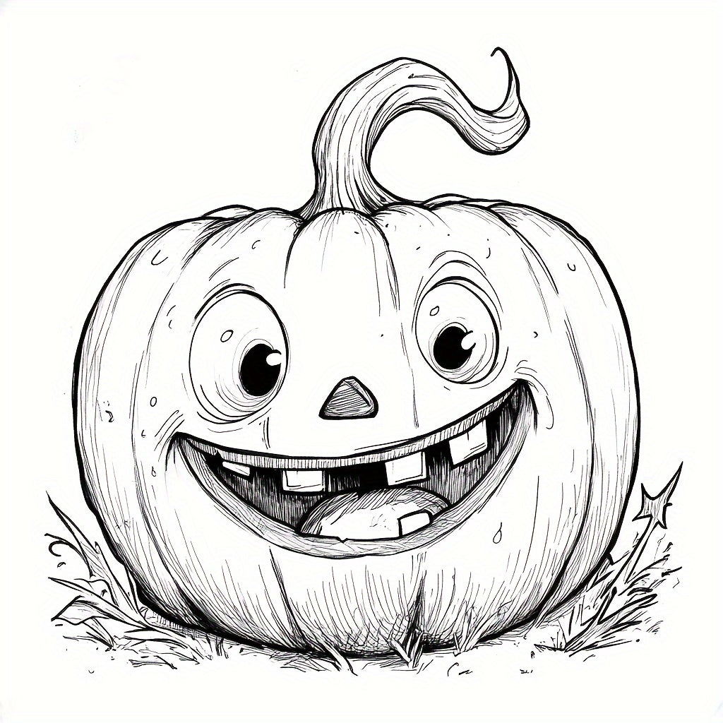 Halloween Colouring Book for Adults | Intricate Pumpkins, Witches &amp; Haunted Scenes