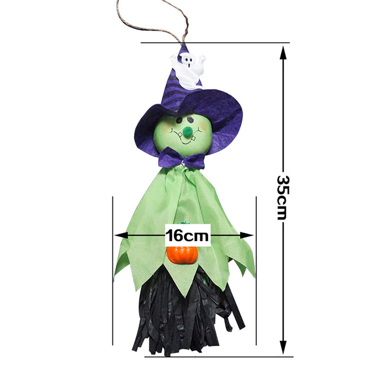 Halloween Ghost Doll Pendant | Hanging Decoration for Haunted House, Parties &amp; Classrooms | Lightweight Spooky Props
