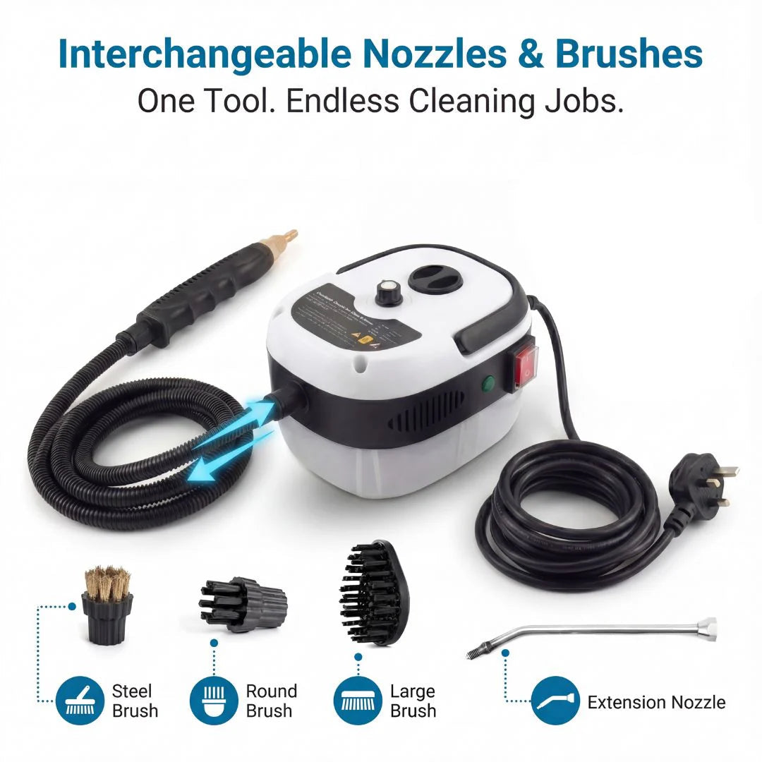 Handheld Steam Cleaner – High Temperature Steam | Portable Cleaning Machine for Grease &amp; Grime Removal 2