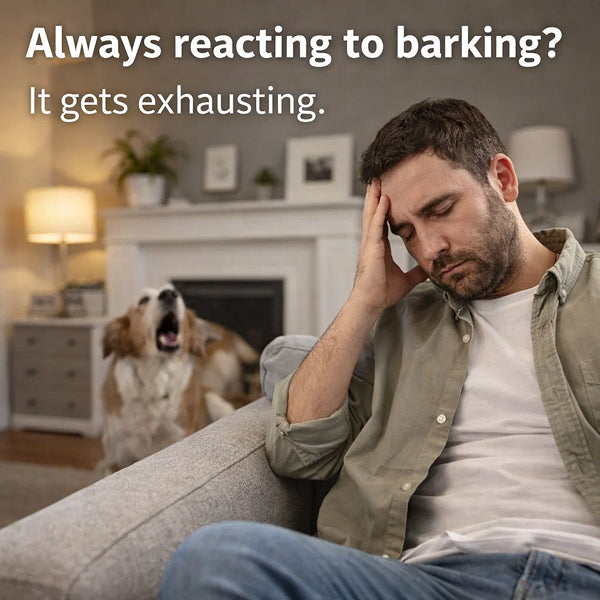 Hands-Free Automatic Bark Control | Continuous Ultrasonic Silencer for Day &amp; Night Home Use 5